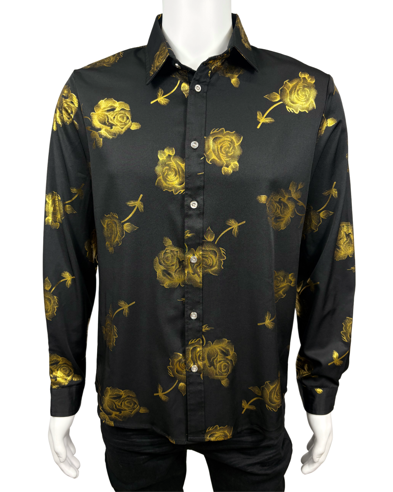 Black Button Down