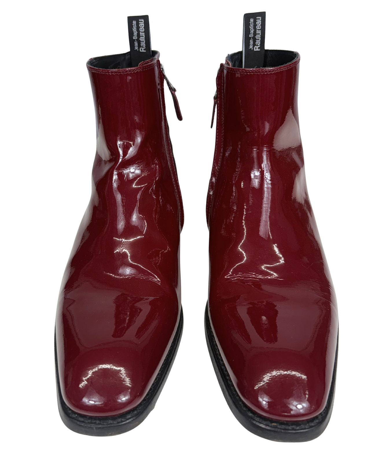 Patent Leather Ankle Boots