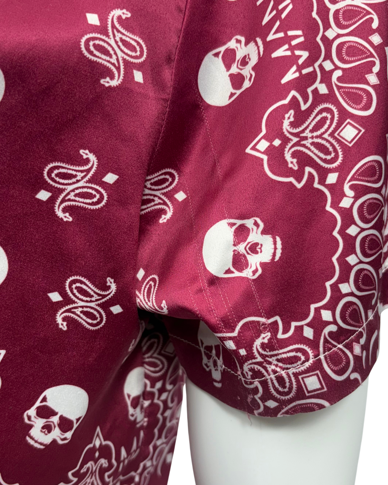 Satin Bandana Shirt