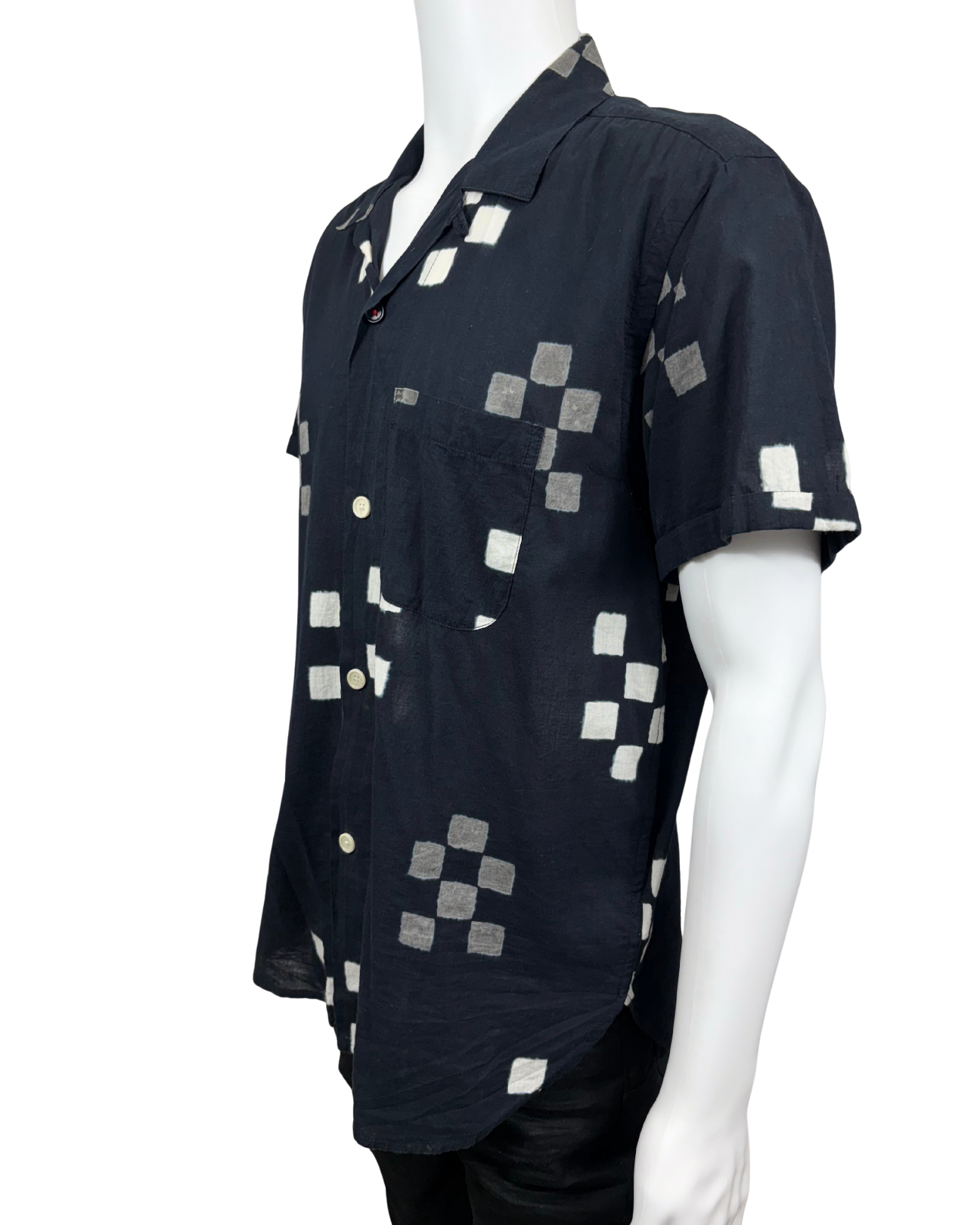Checked Button Up Shirt