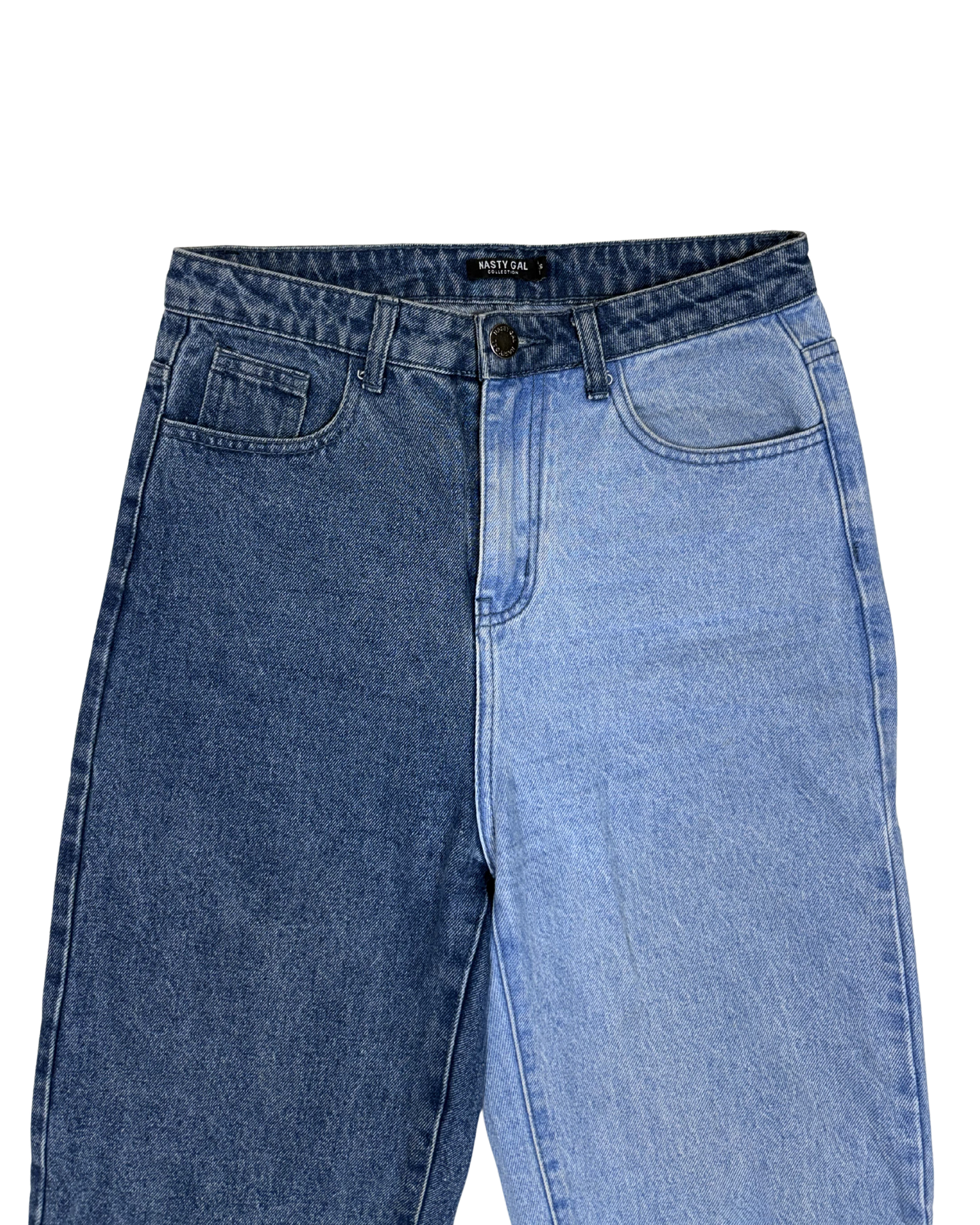 Two Tone Heart Pocket Jeans