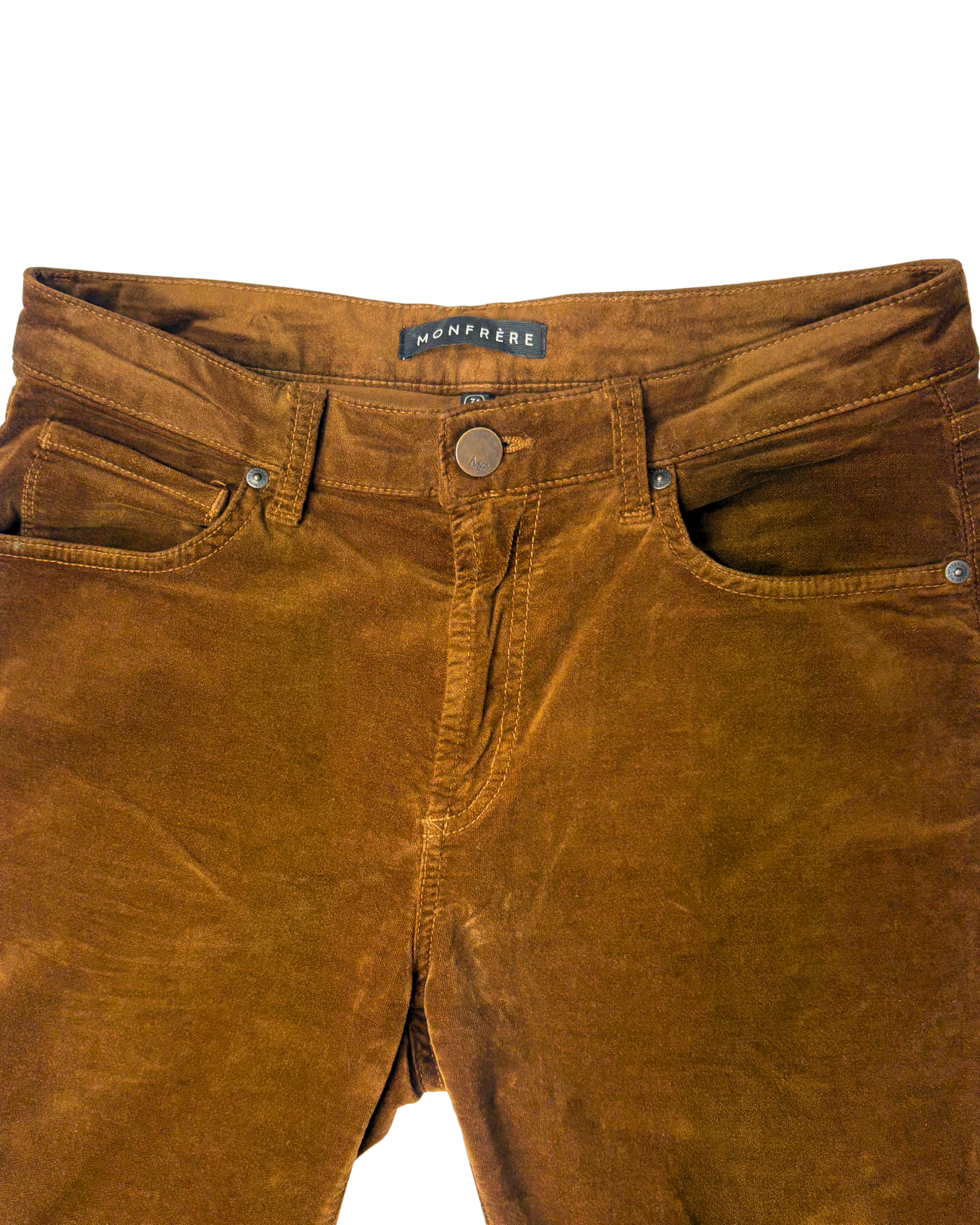Slim Fit Velvet Pants