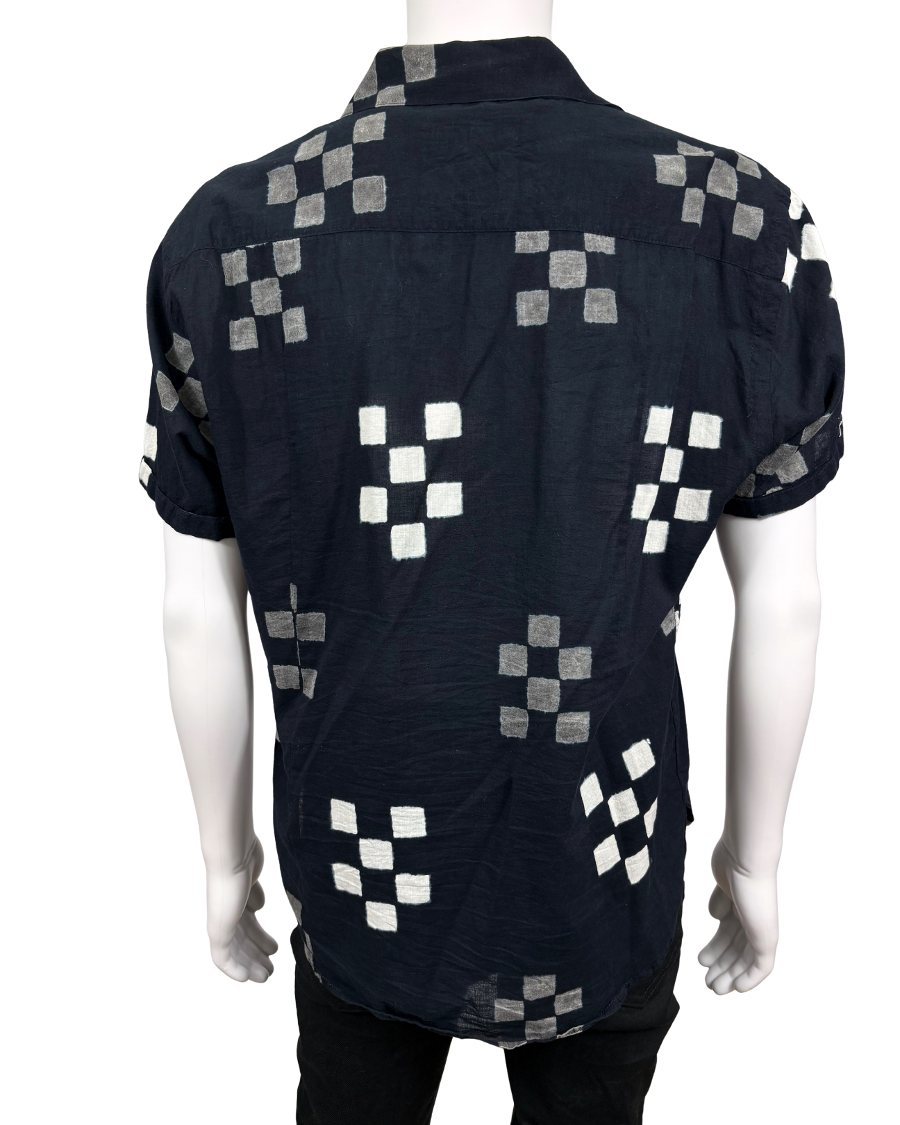 Checked Button Up Shirt