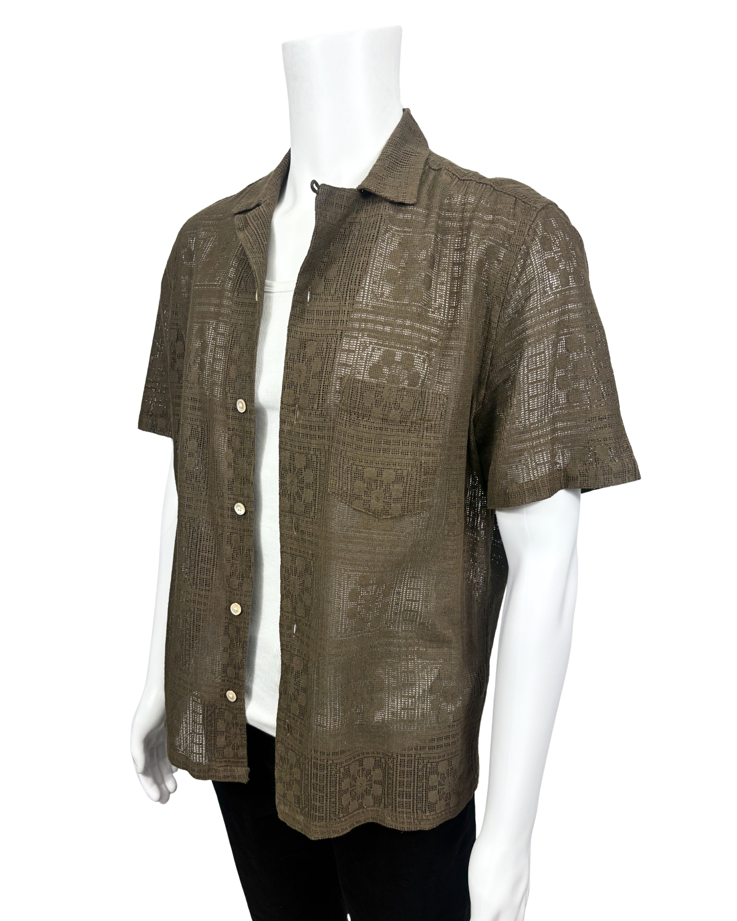 Caleta Lace Relaxed Fit Shirt