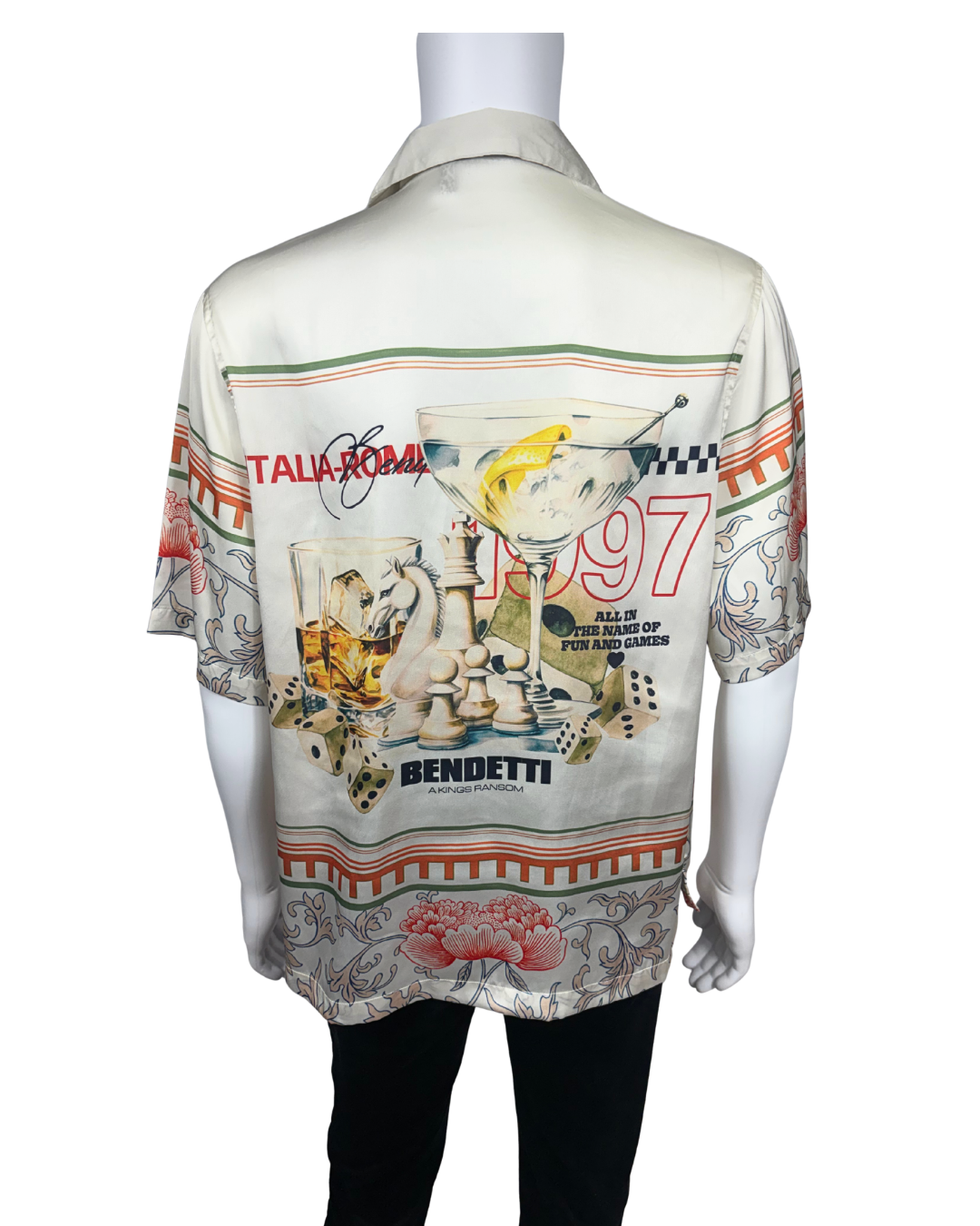 Relaxed Revere Print Shirt