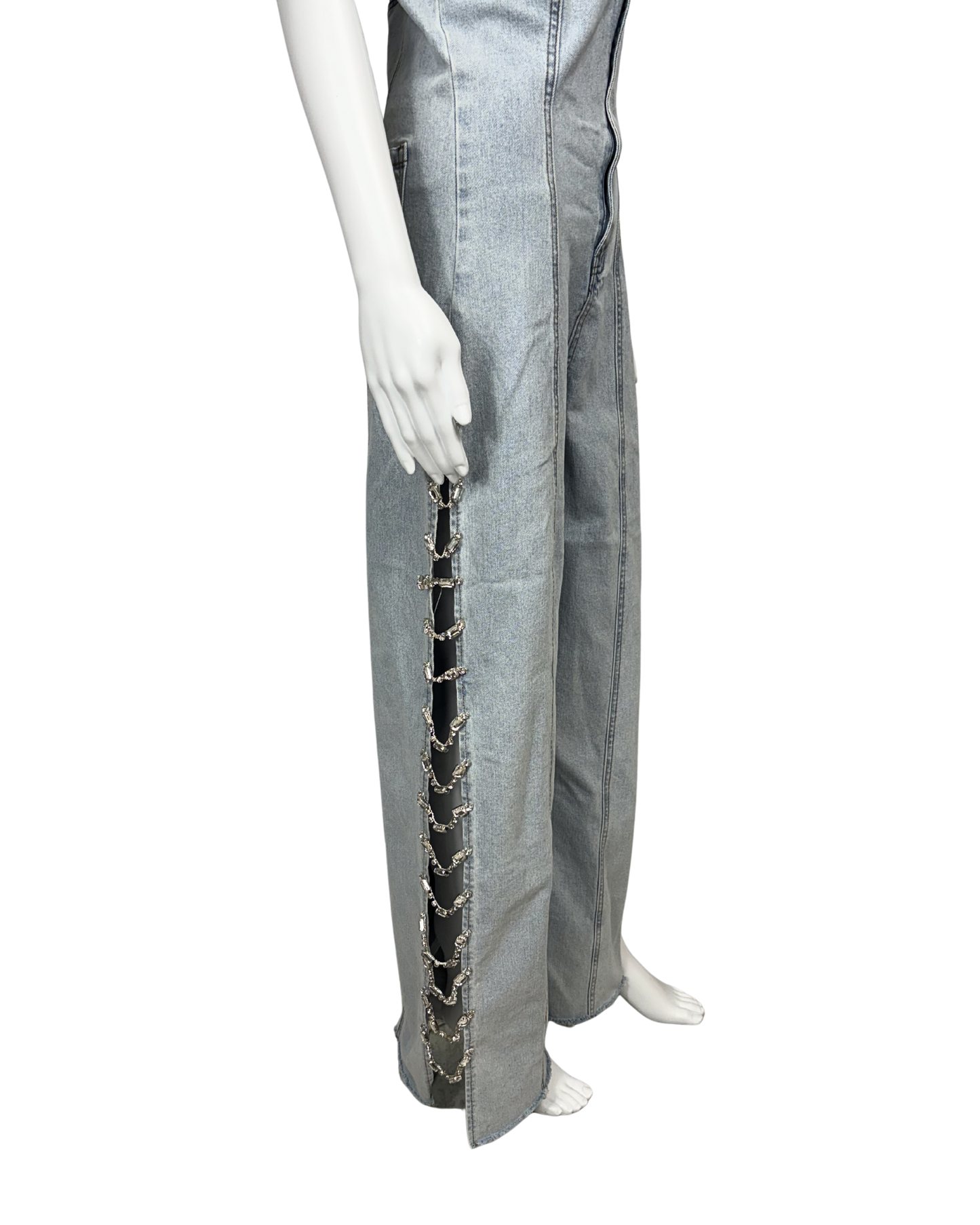 Bling Denim Jumpsuit