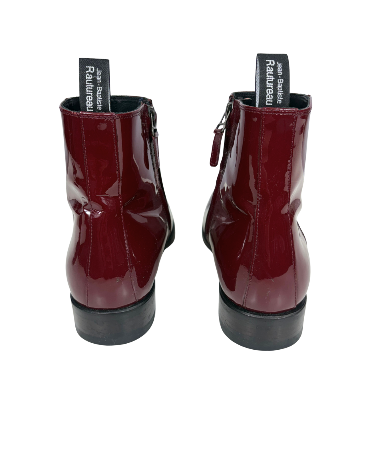 Patent Leather Ankle Boots