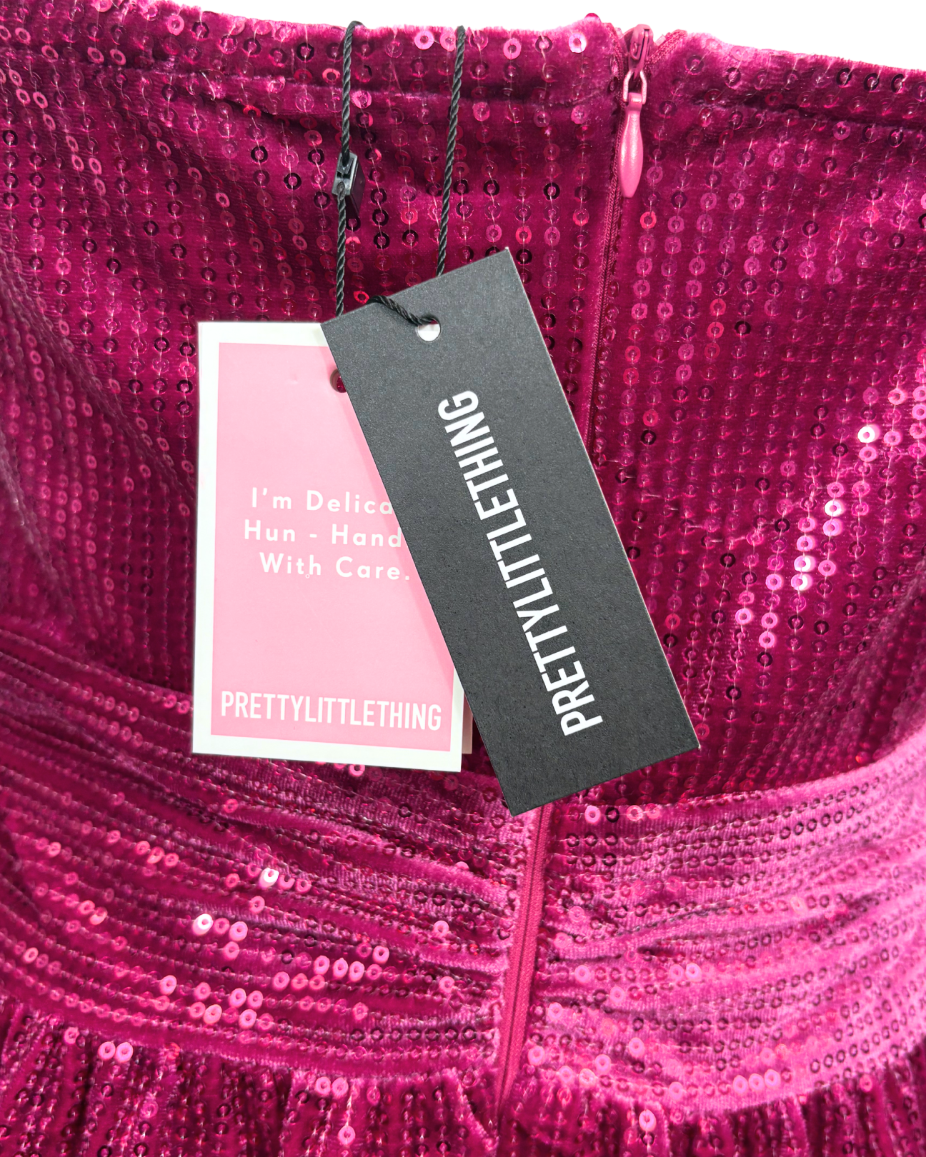 Pink Sequin Romper