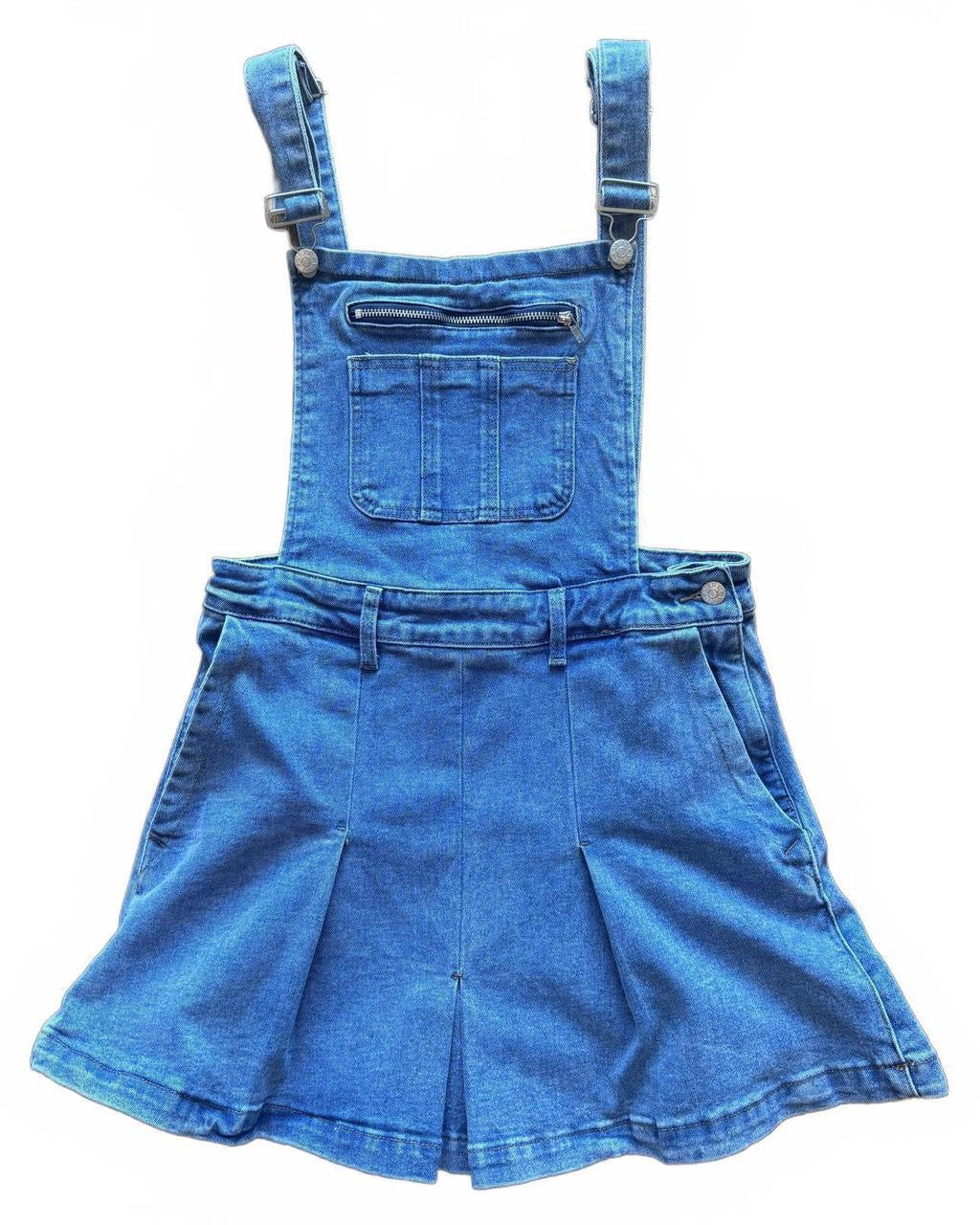 Denim Overall Dress