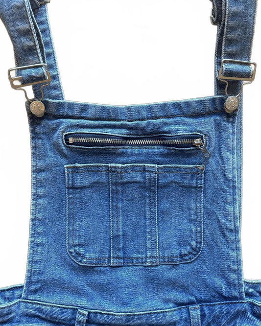 Denim Overall Dress