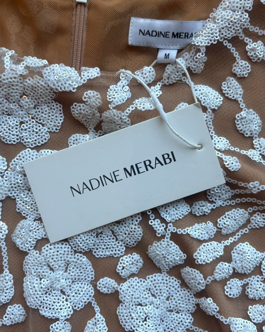 White Sequin Dress