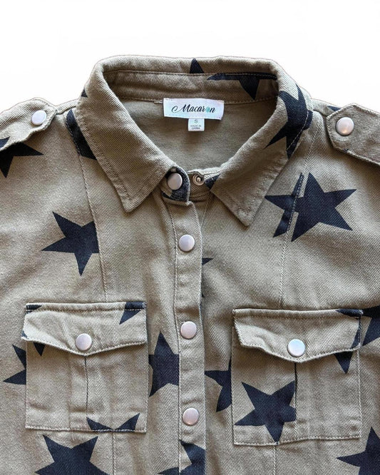 Green Star Utility Jacket