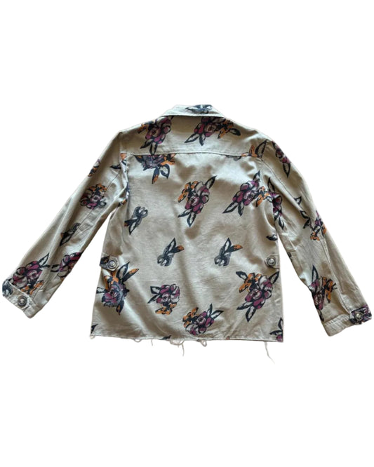 Green Floral Jacket