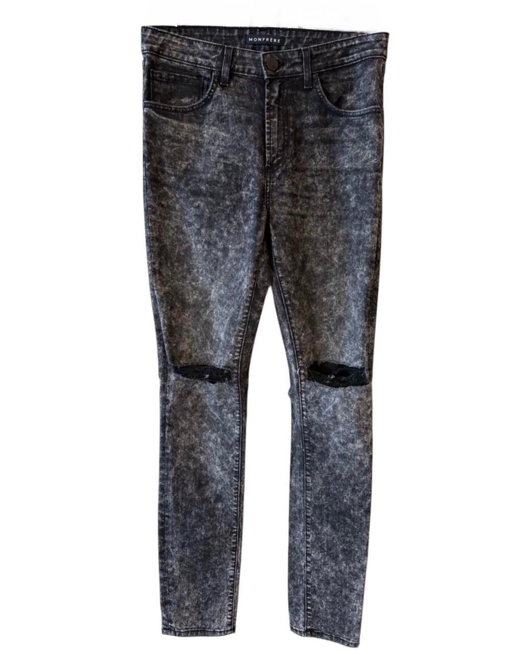 Greyson Acid Wash Distressed Jeans