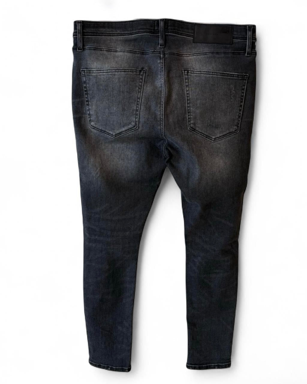 Distressed Black Skinny Jeans