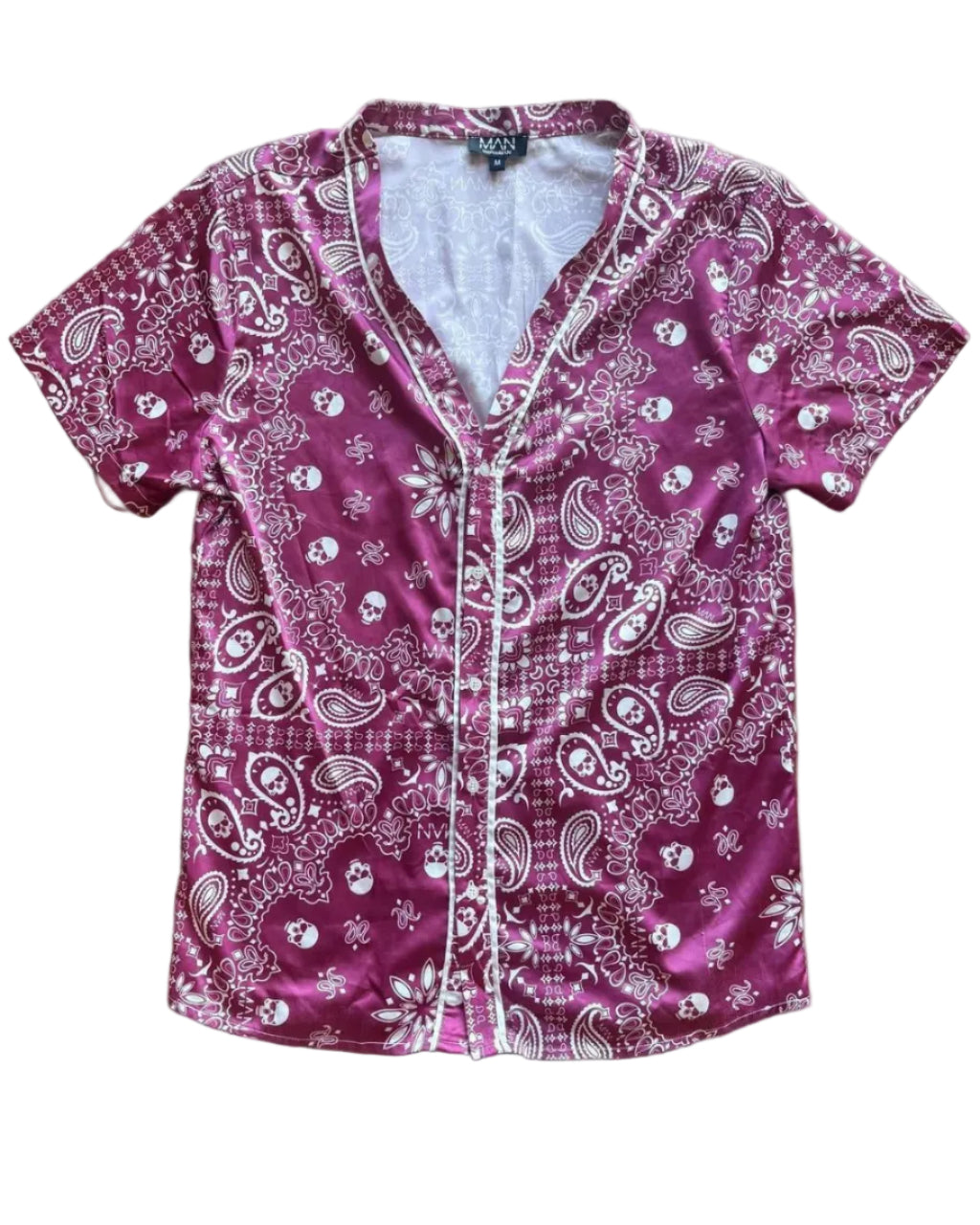 Satin Bandana Shirt
