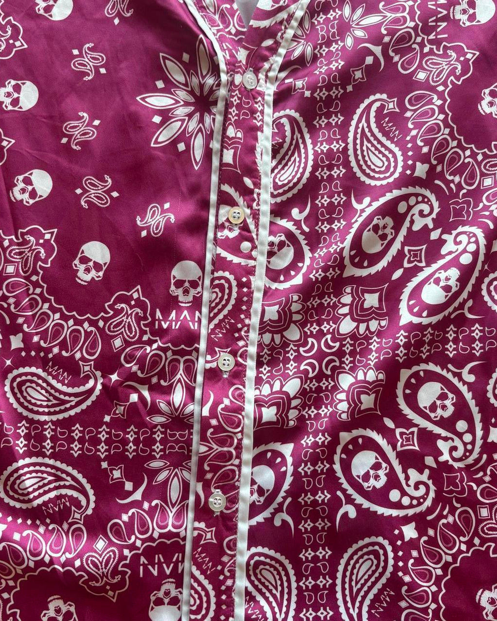 Satin Bandana Shirt