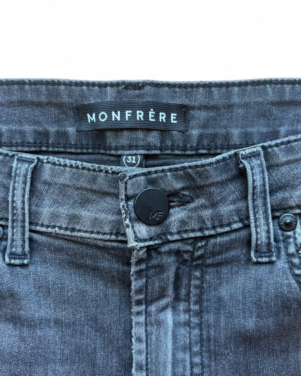 Greyson Distressed Black Skinny Jeans