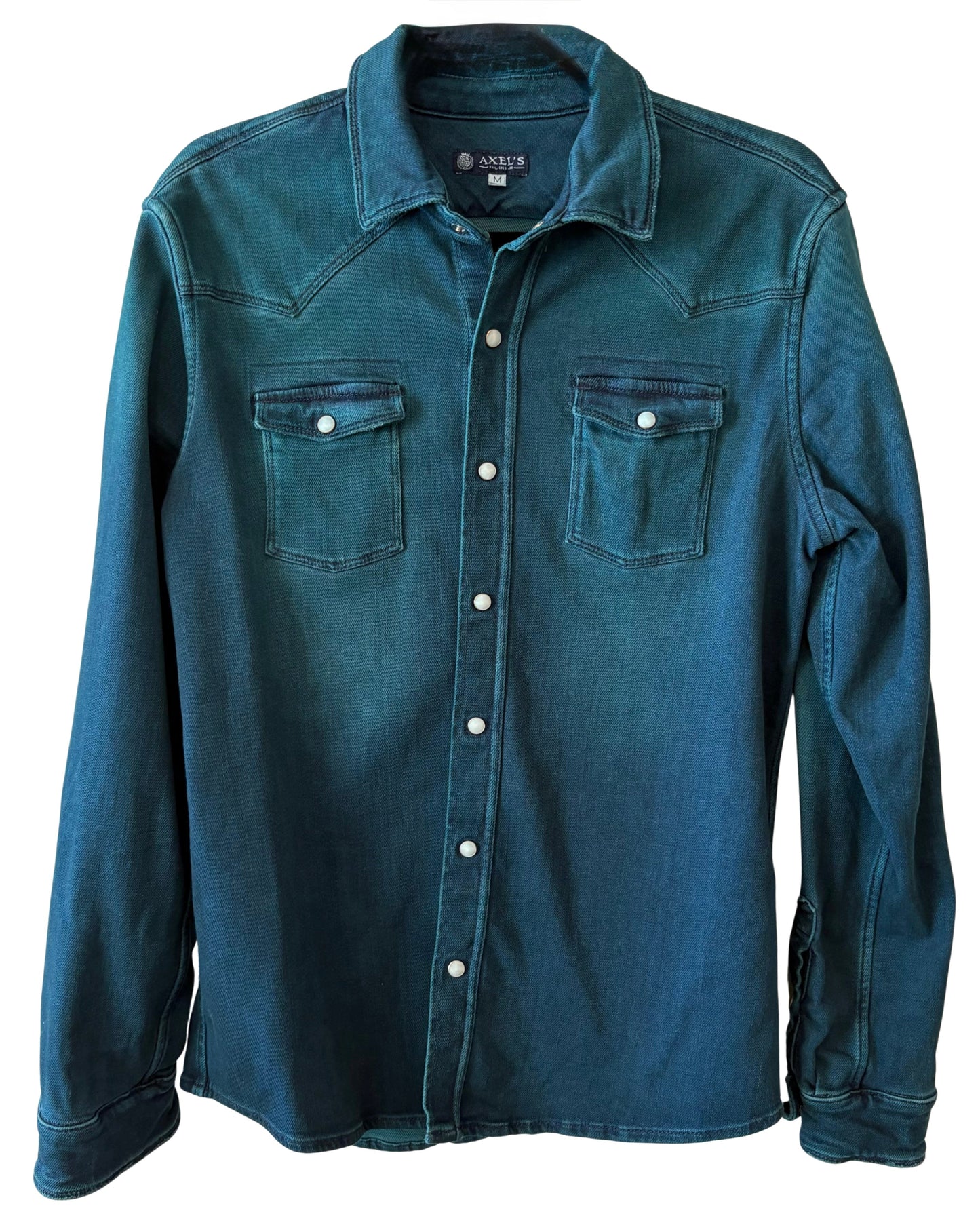 Roper Western Snap Shirt in Petroleo