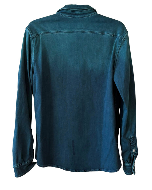 Roper Western Snap Shirt in Petroleo