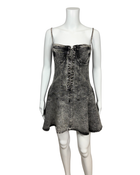 Acid Wash Denim Mini Dress