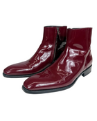 Patent Leather Ankle Boots