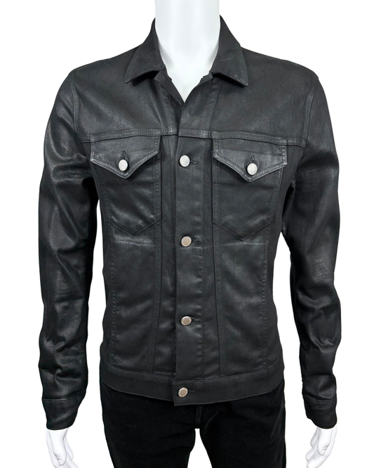 Dean Coated Denim Trucker Jacket