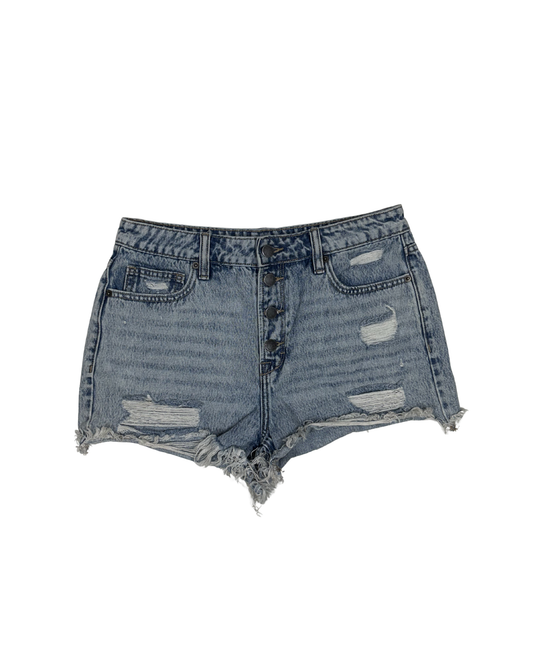 Hermoine Distressed Denim Shorts