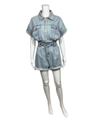 Light Wash Denim Romper