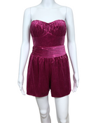 Pink Sequin Romper
