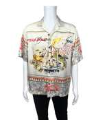 Relaxed Revere Print Shirt
