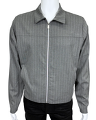 Stripe Harrington Jacket