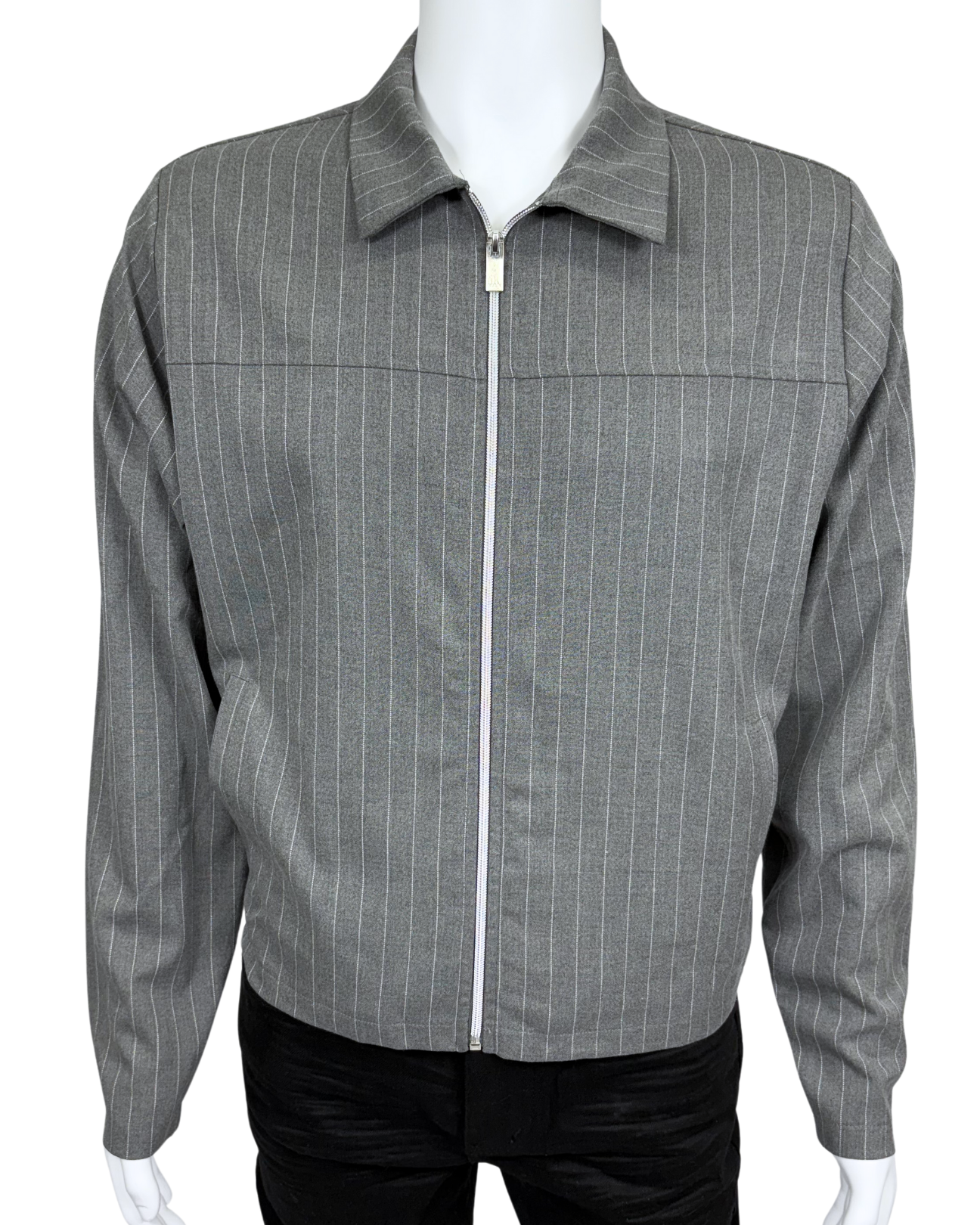 Stripe Harrington Jacket