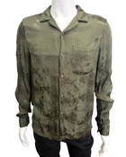 Snake Skin Button Up