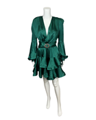 Emerald Green Bedouin Mini Dress