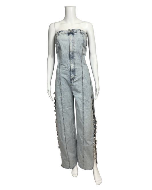 Bling Denim Jumpsuit