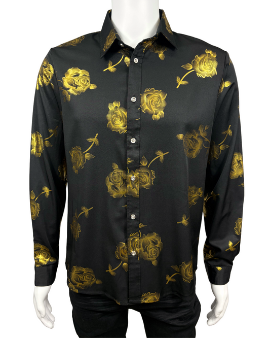 Black Button Down
