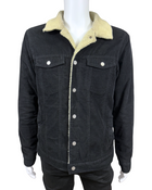 Corduroy Trucker Shearling Jacket