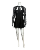 Annora Black Lace Romper