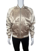 Satin Bomber Jacket