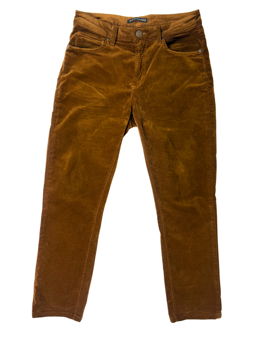 Slim Fit Velvet Pants