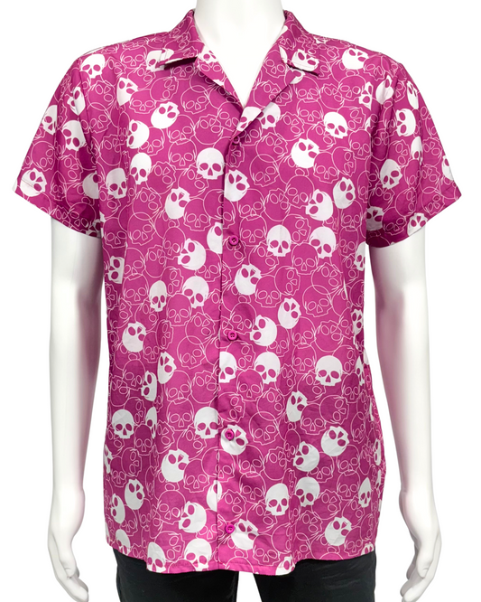 Satin Skull Shirt