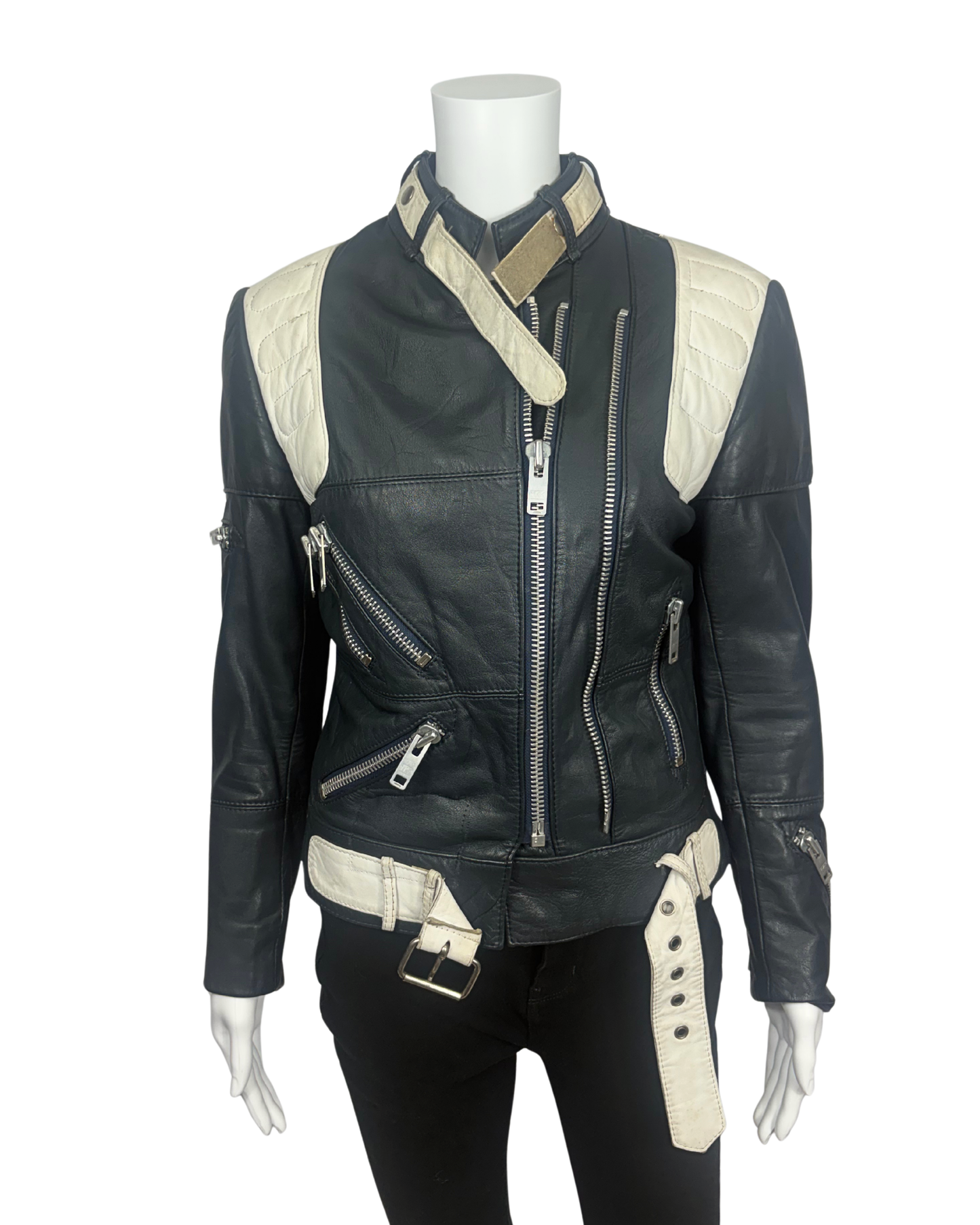 Leather Custom Moto Jacket