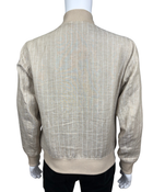 Italian Linen Varsity Jacket