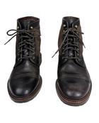 Steer Leather & Sherling Boot