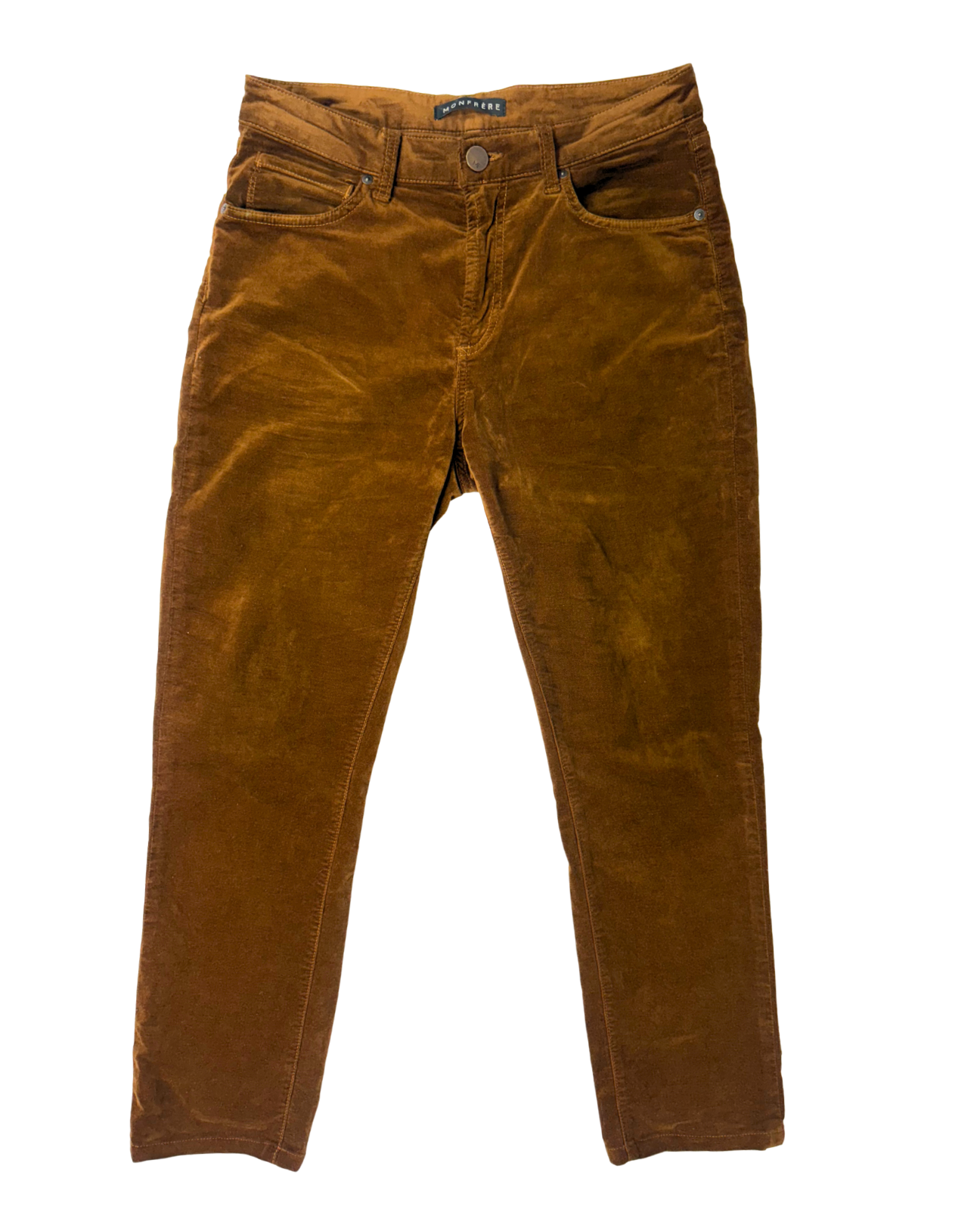 Slim Fit Velvet Pants