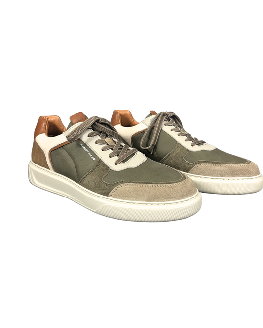 Green and Brown Sneakers
