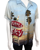 Printed Camp Button Down Shirt