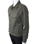 Linen Trucker Jacket