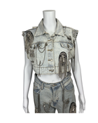 Houdini Embellished Denim Set